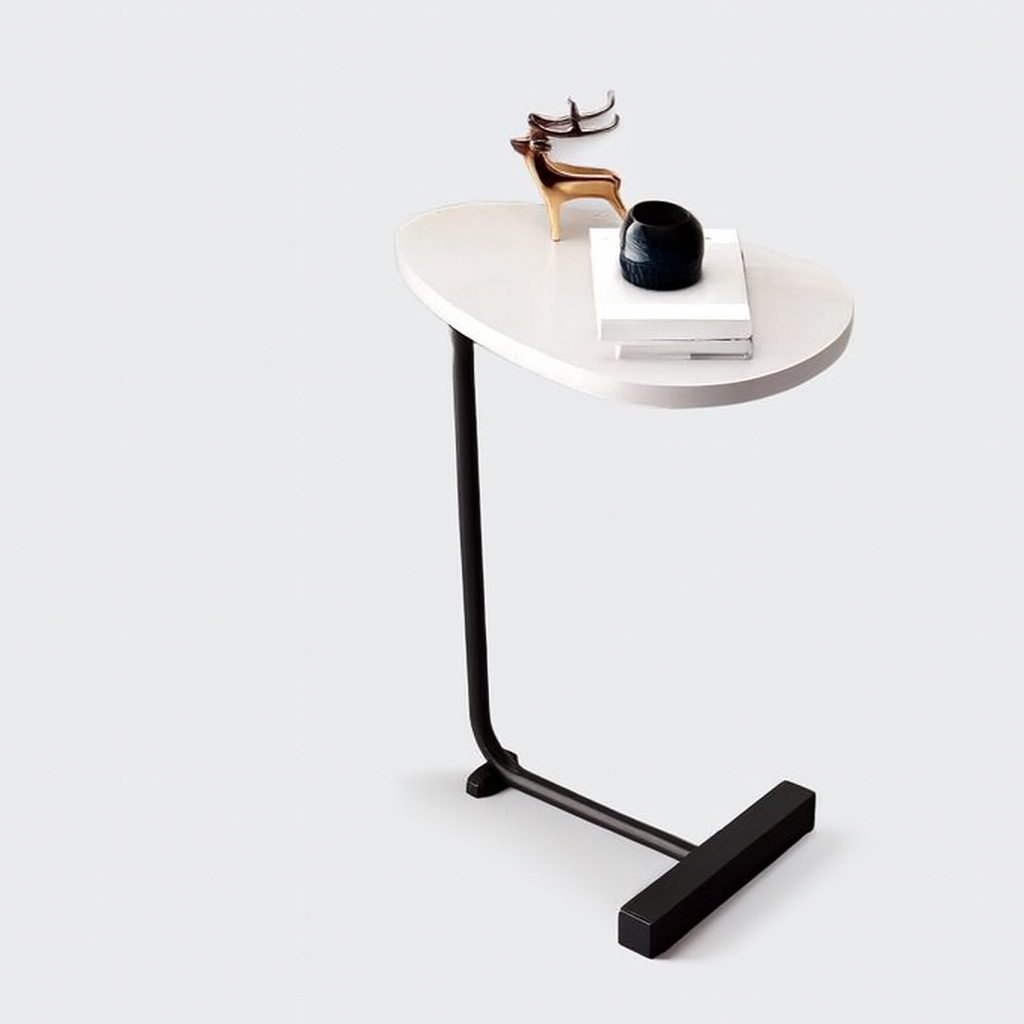 Table d’angle pour salon | Rêve Blanc