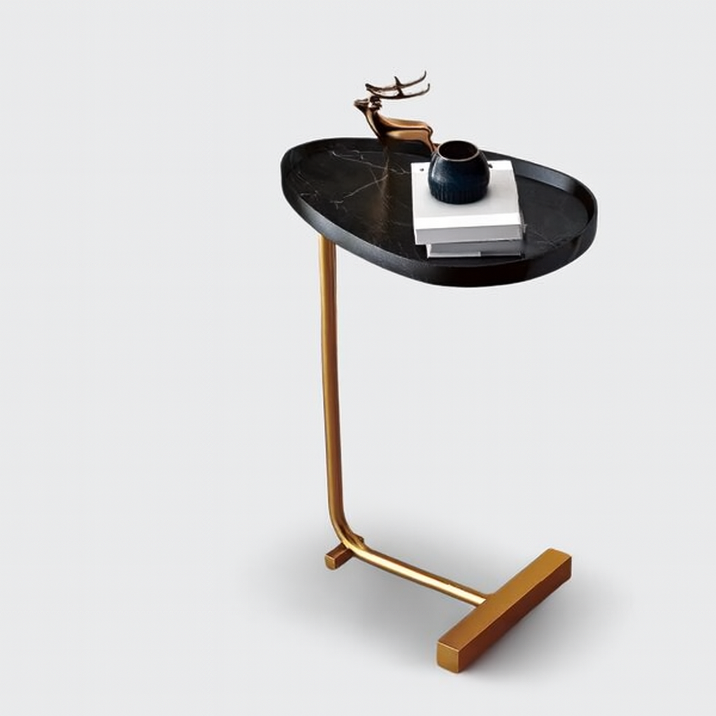 Table d’angle pour salon | Rêve Noir
