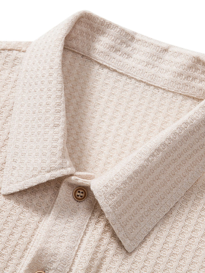 Polo en maille waffle pour homme | Rêve