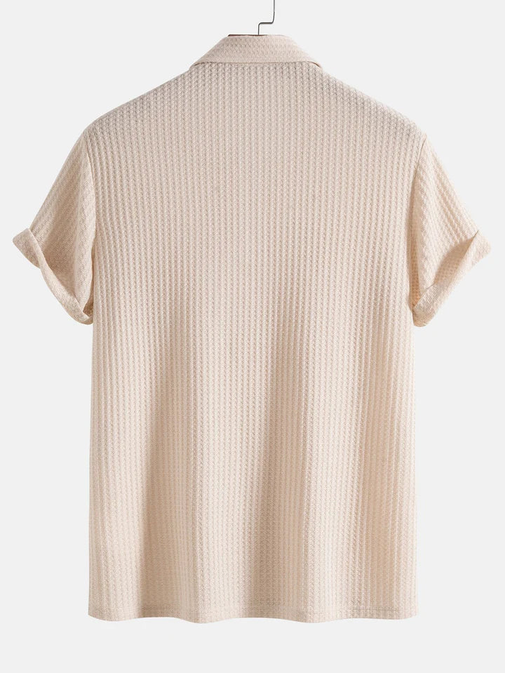 Polo en maille waffle pour homme | Rêve