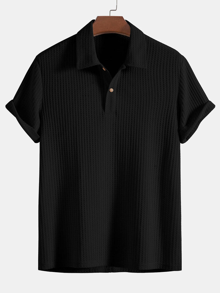 Polo en maille waffle pour homme | Rêve
