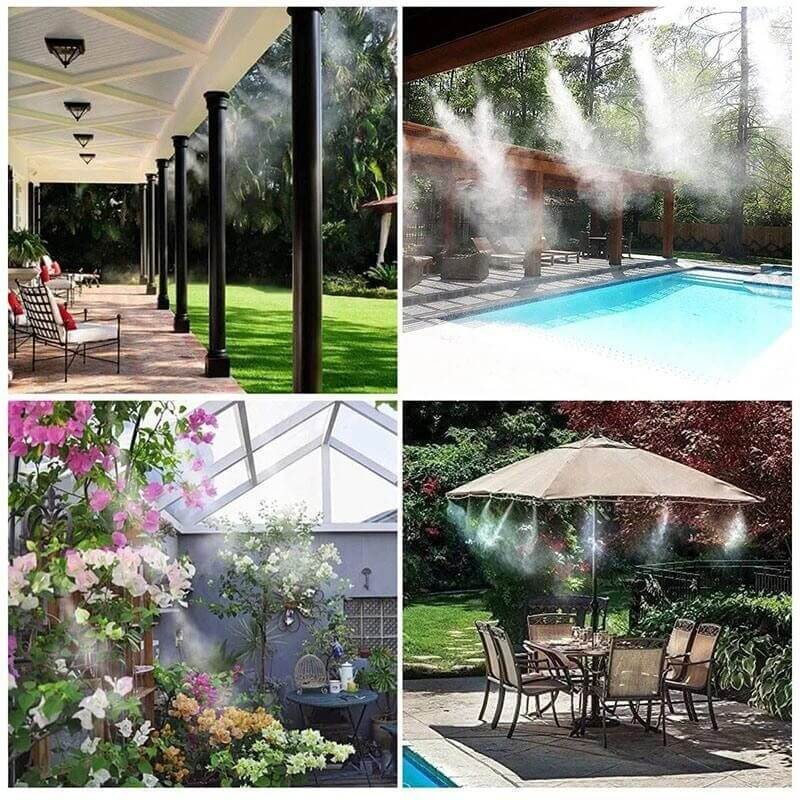 Système de pulvérisation automatique pour jardin avec brumisation fine | Rêve