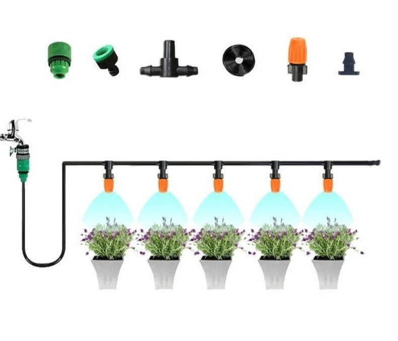 Système de pulvérisation automatique pour jardin avec brumisation fine | Rêve