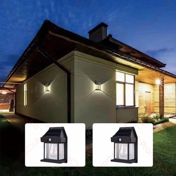 Applique murale solaire LED avec détecteur de mouvement pour extérieur | Rêve