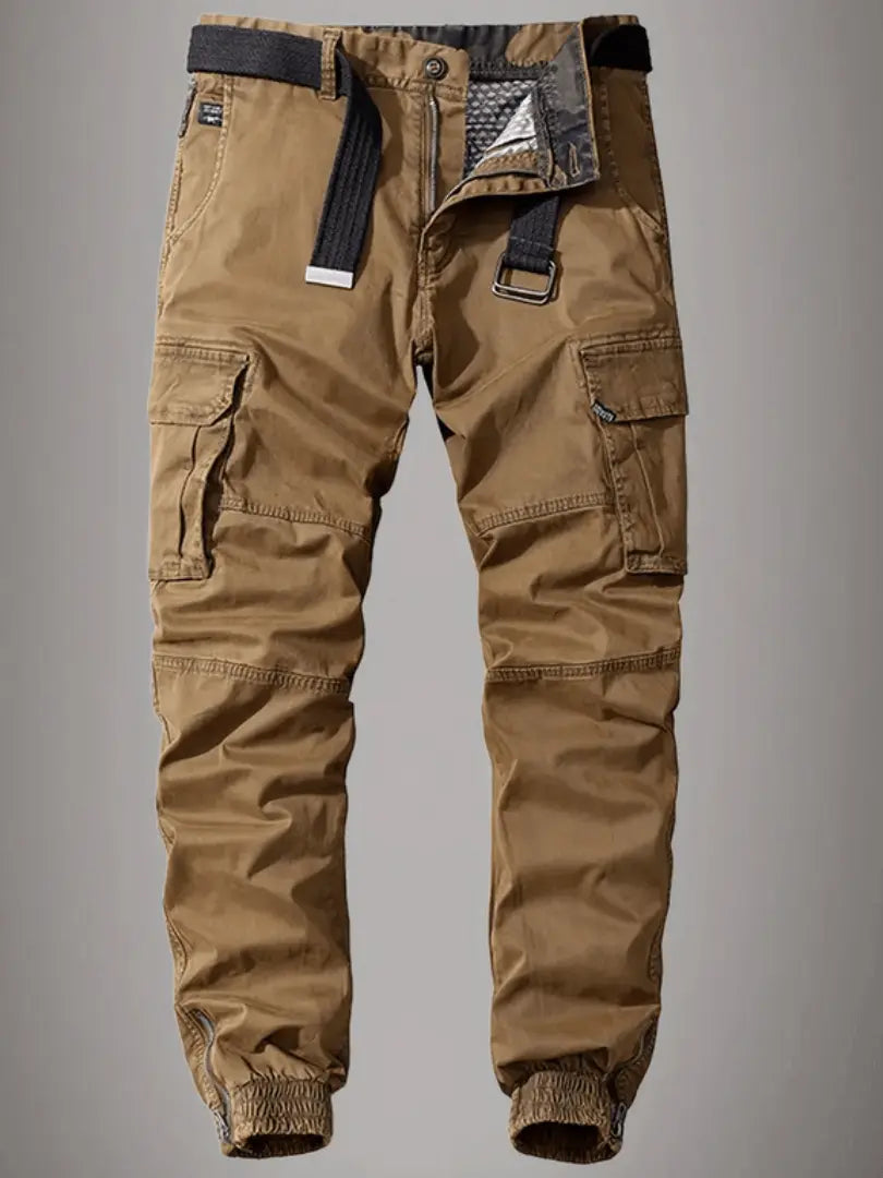 Pantalon cargo classique avec poches multiples | Rêve Kaki