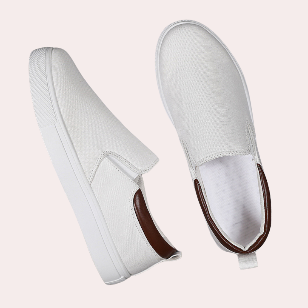 Mocassins respirants pour homme | Rêve Blanc