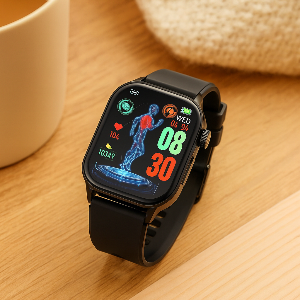 Montre connectée avec suivi d’activité et notifications | Rêve Noir