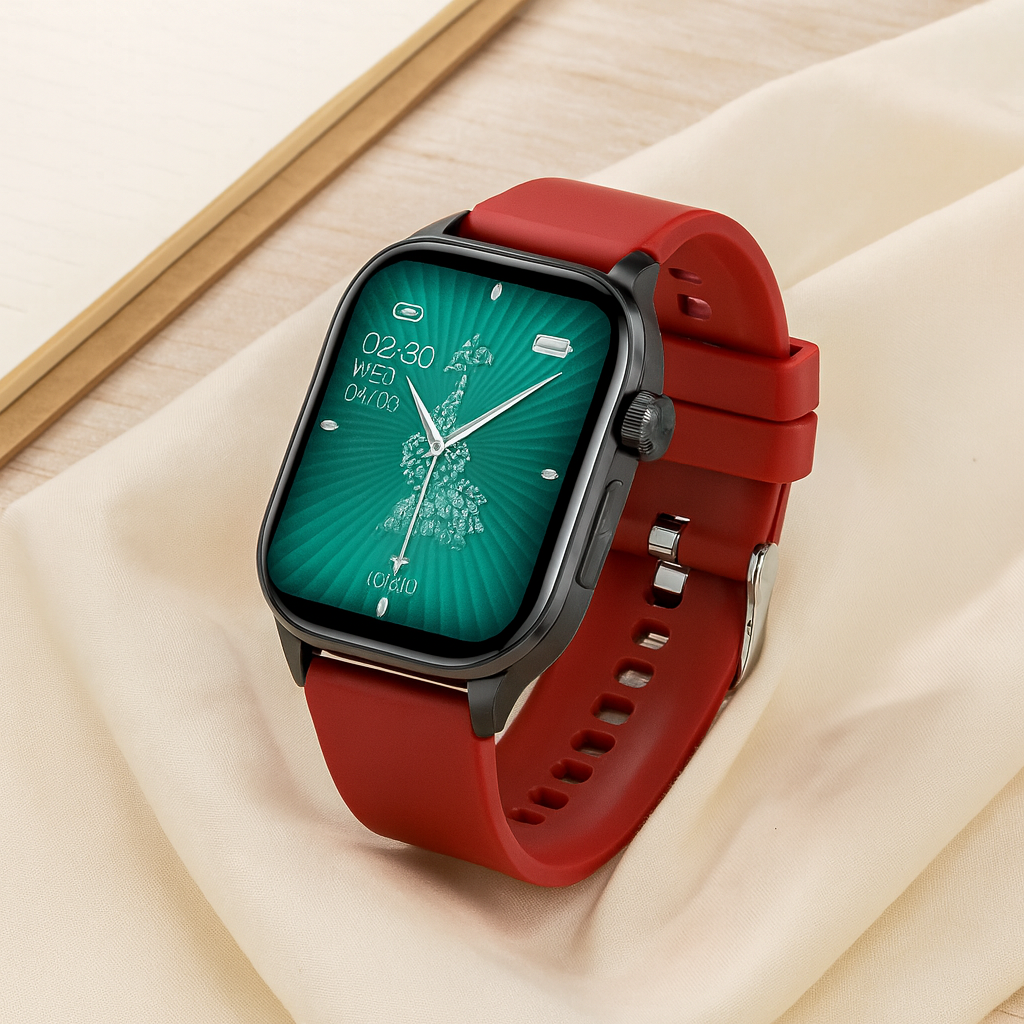 Montre connectée avec suivi d’activité et notifications | Rêve Rouge