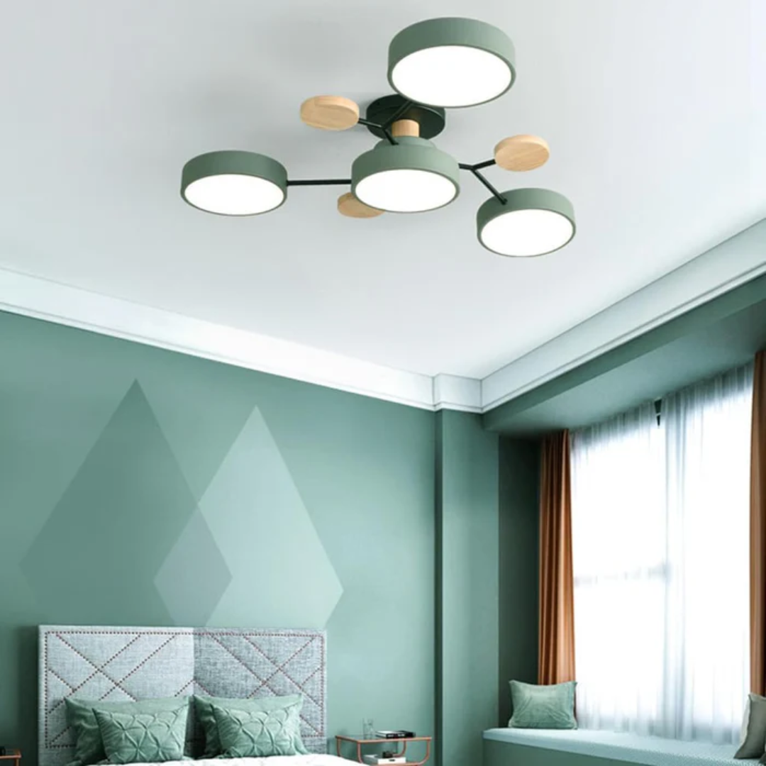 Plafonnier LED rond minimaliste pour intérieurs modernes | Rêve