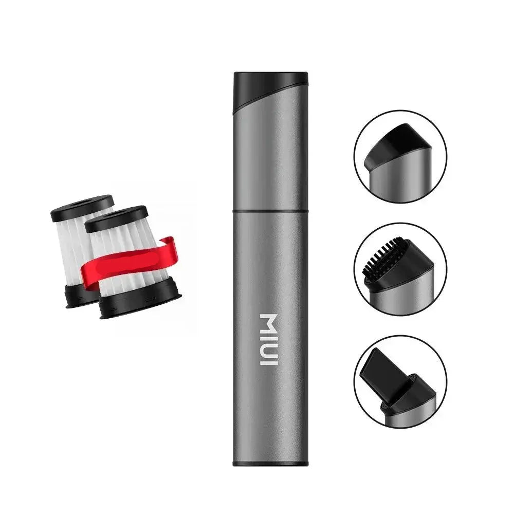 Aspirateur portatif sans fil rechargeable USB | Rêve Gris
